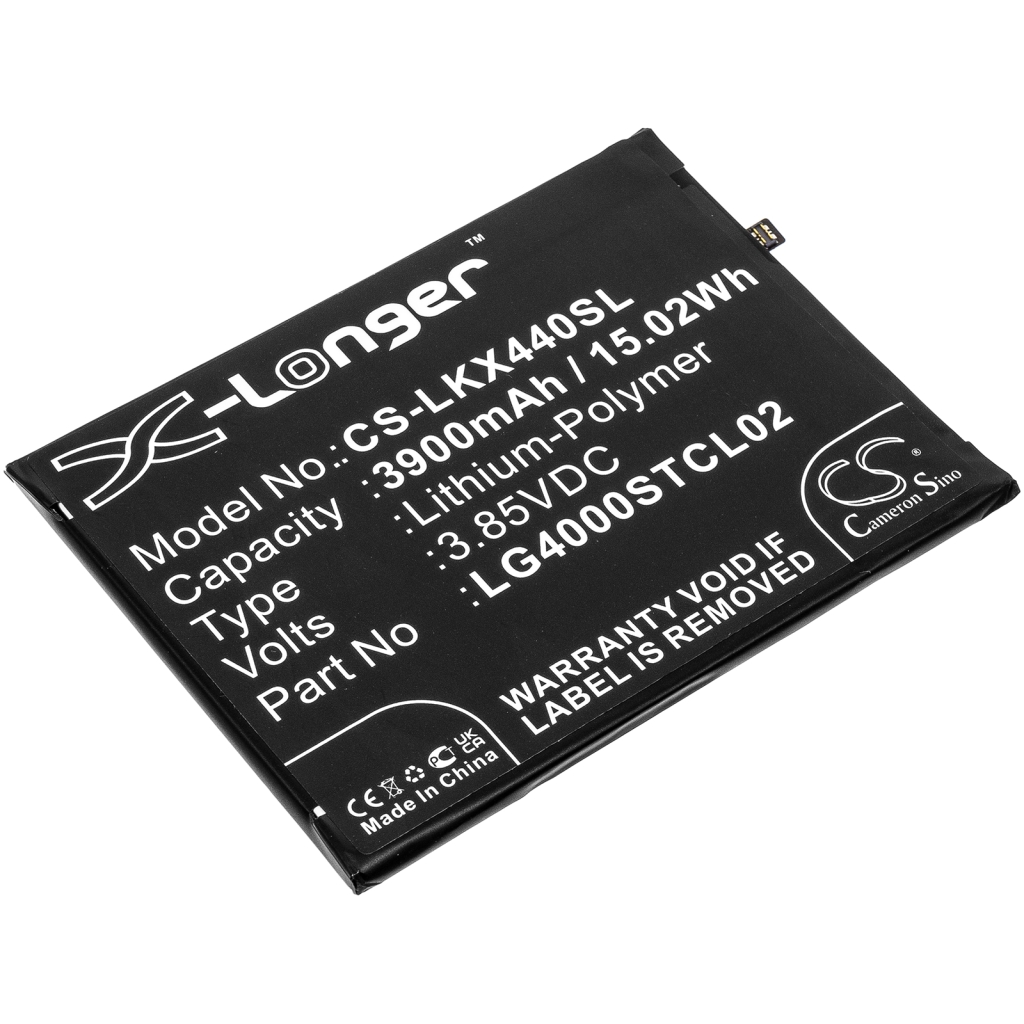 Compatibele batterijvervanging voor LG LG4000STCL02