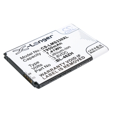 Compatibele batterijvervanging voor LG BL-46ZH,EAC63079701