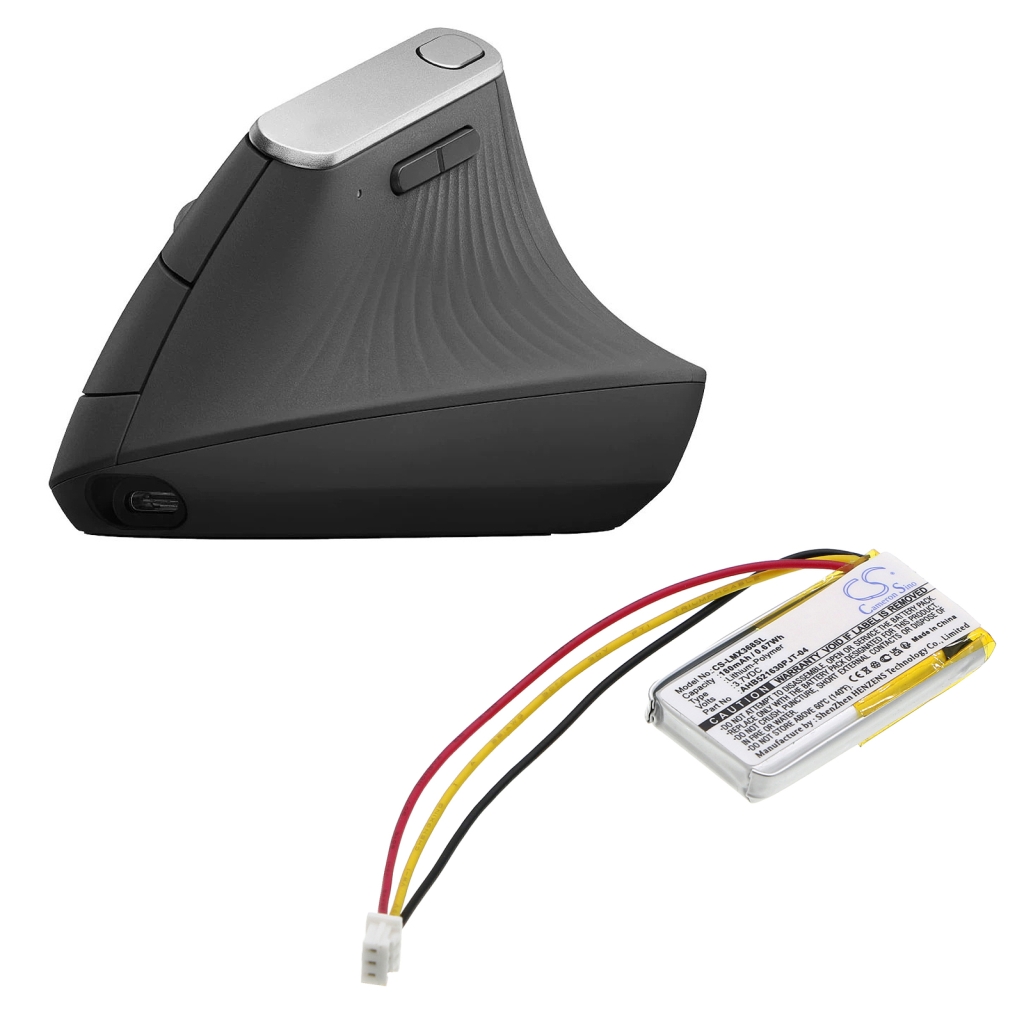 Batterij voor toetsenbord Logitech CS-LMX368SL