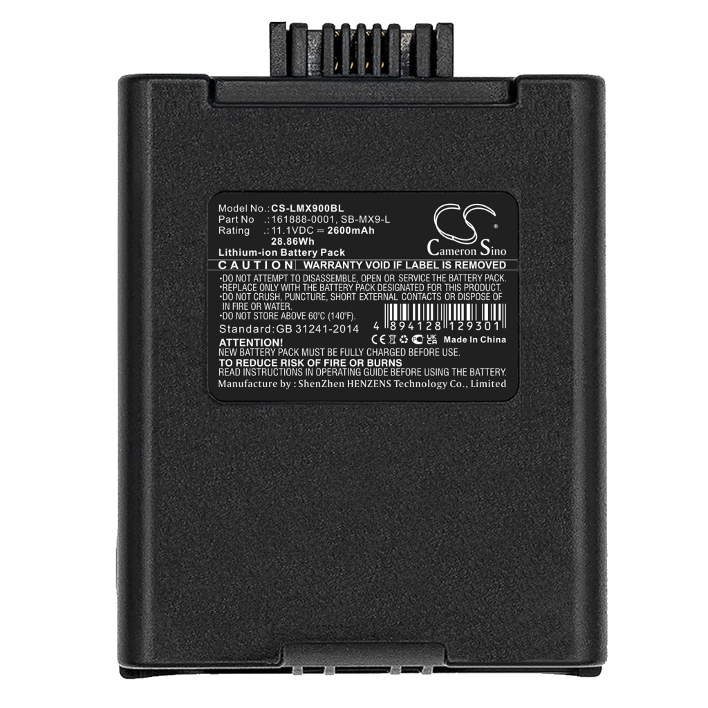 Batterij barcode, scanner LXE MX9AB4M0K1FCBDA0S0RTUSW600
