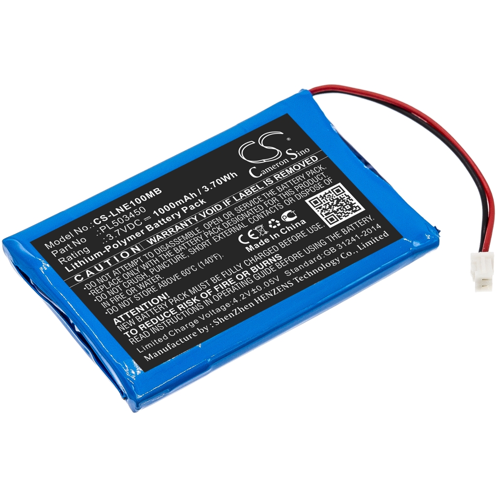 Batterijen Batterij voor draadloze headset CS-LNE100MB