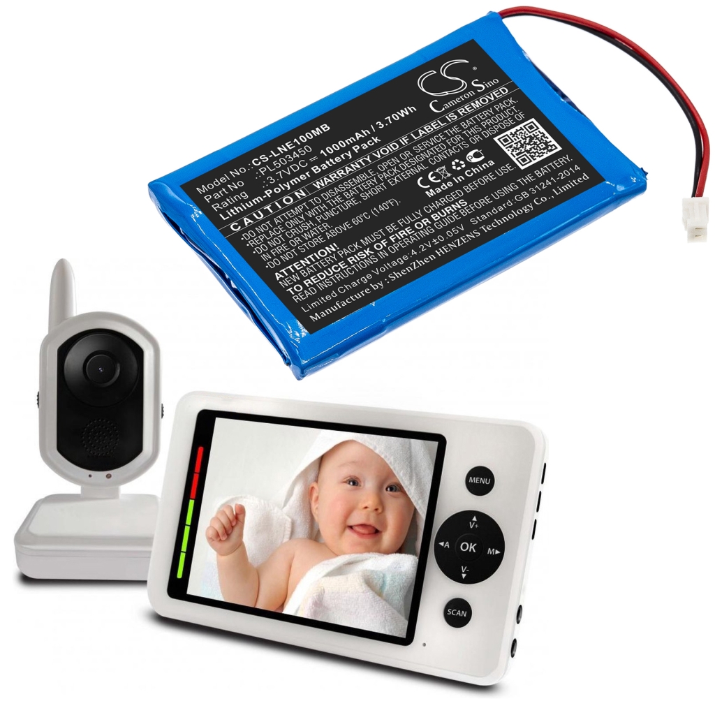 BabyPhone Batterij Luvion CS-LNE100MB