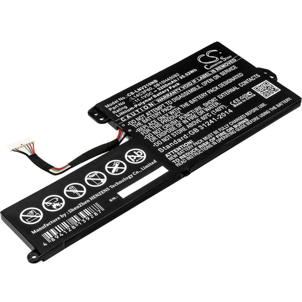 Notebook batterij Lenovo CS-LNV210NB