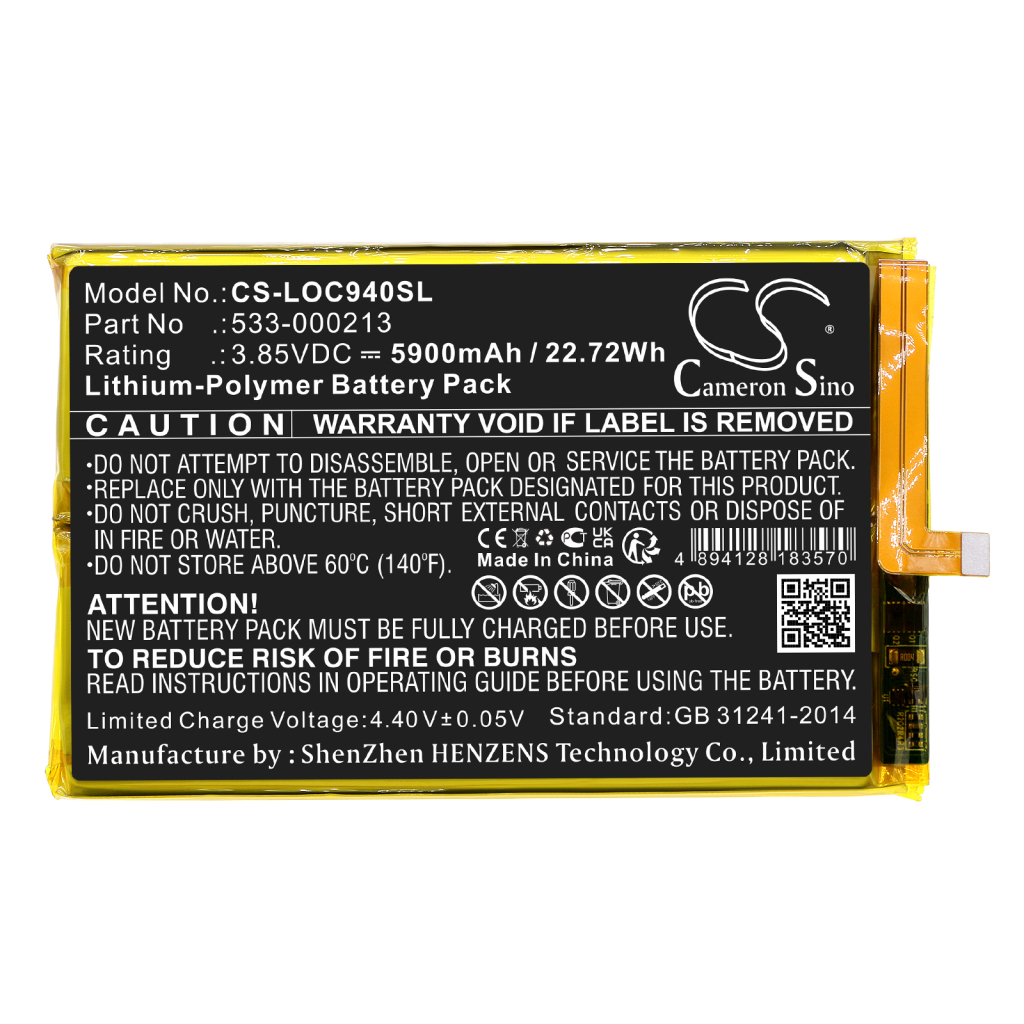 Batterij voor game, PSP, NDS Logitech CS-LOC940SL