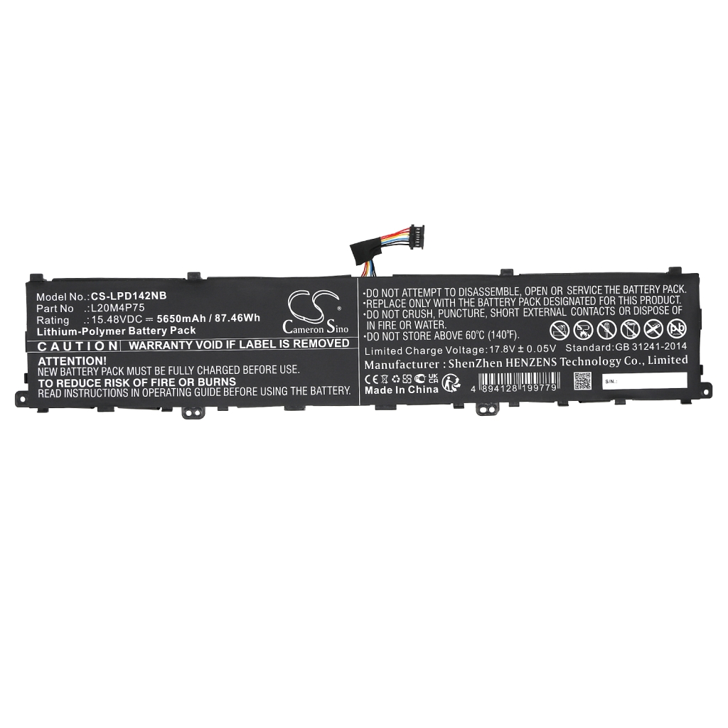 Batterijen Vervangt SB11B79215