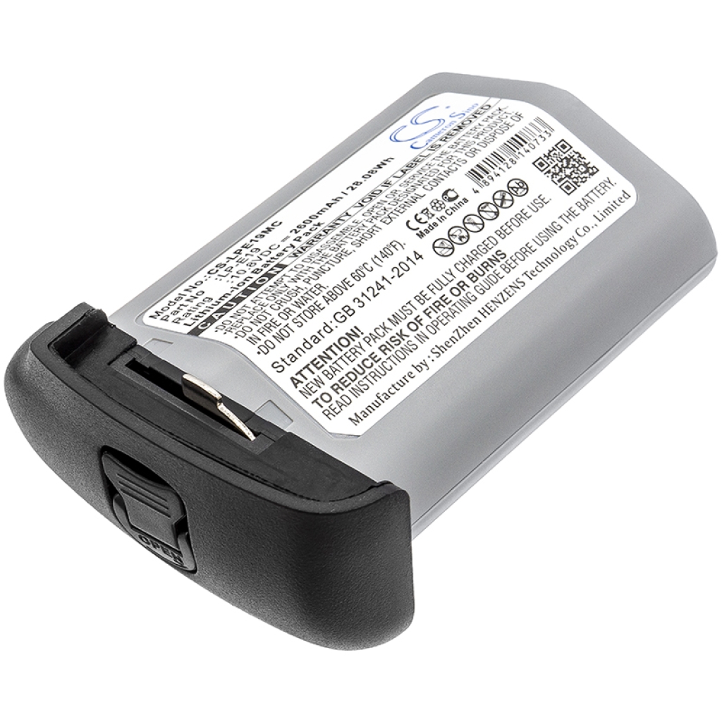 Batterij voor camera Canon CS-LPE19MC