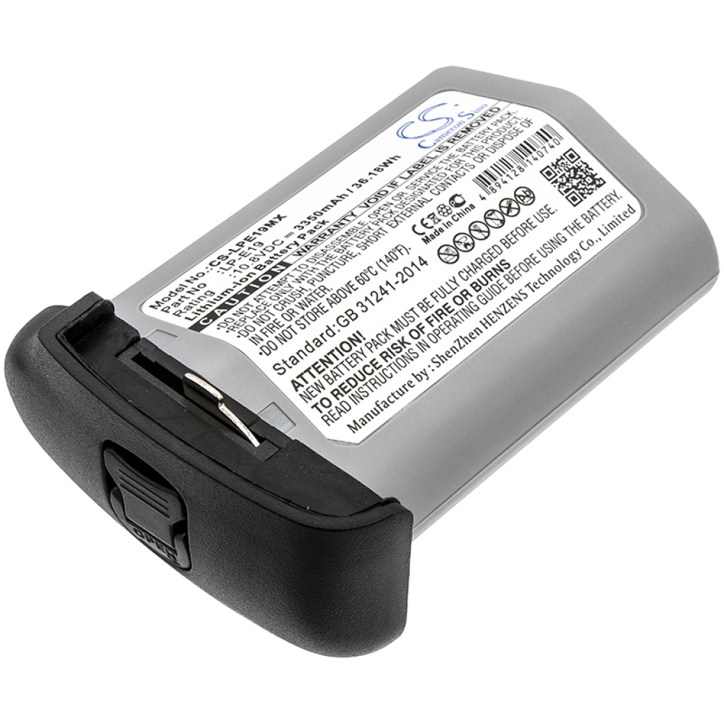 Batterij voor camera Canon CS-LPE19MX