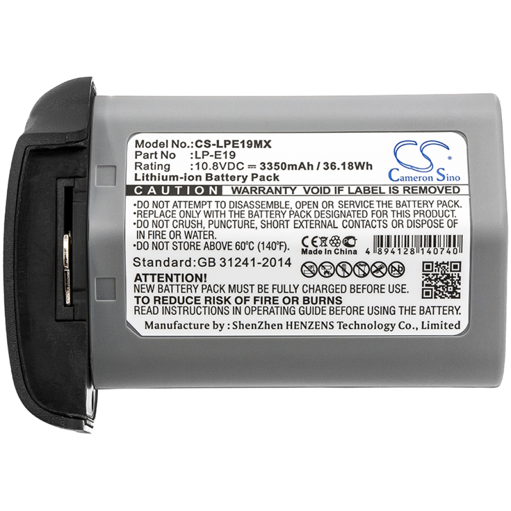 Batterij voor camera Canon CS-LPE19MX