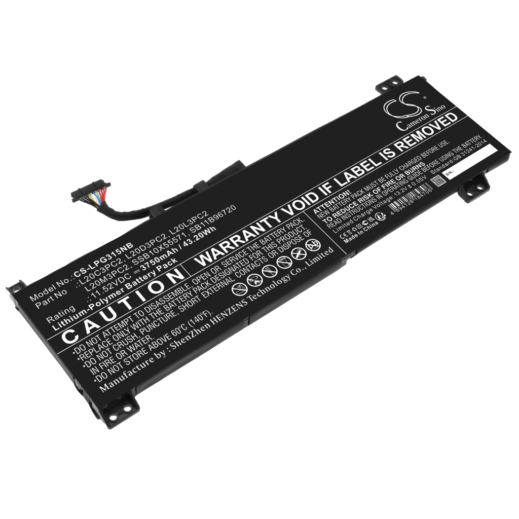 Notebook batterij Lenovo CS-LPG315NB