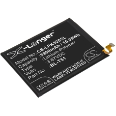 Compatibele batterijvervanging voor LG BL-T51,EAC64788701