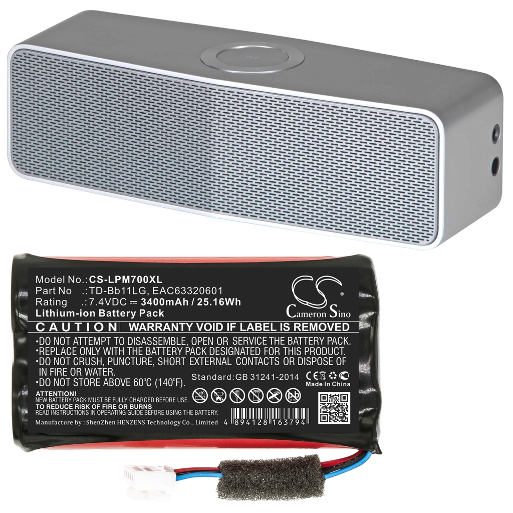 Luidspreker Batterij Lg CS-LPM700XL