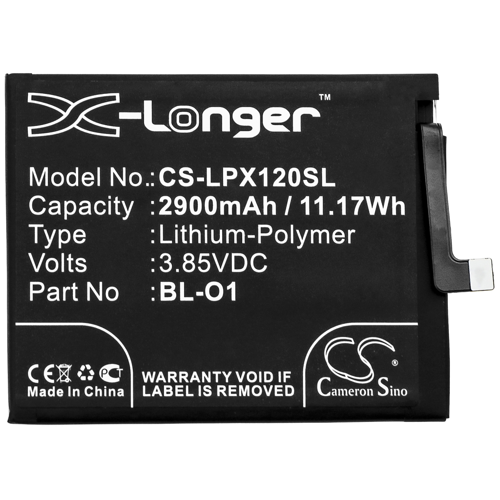 Batterij voor mobiele telefoon LG CS-LPX120SL