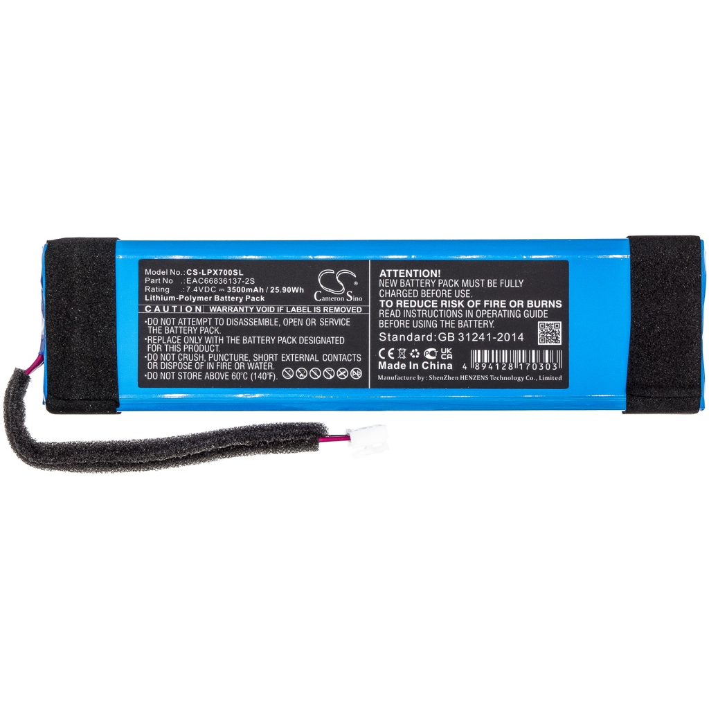 Luidspreker Batterij Lg CS-LPX700SL