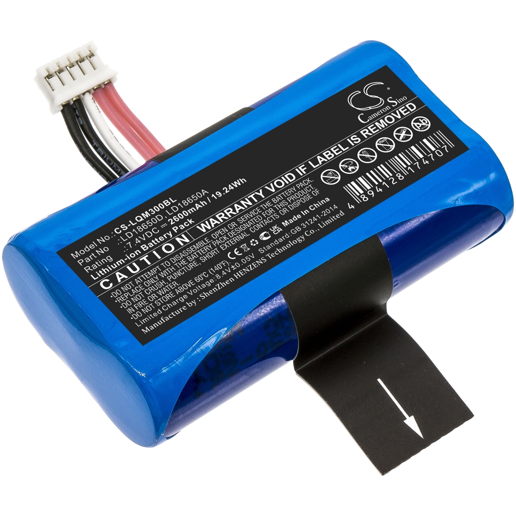 Batterijen Vervangt LD18650A