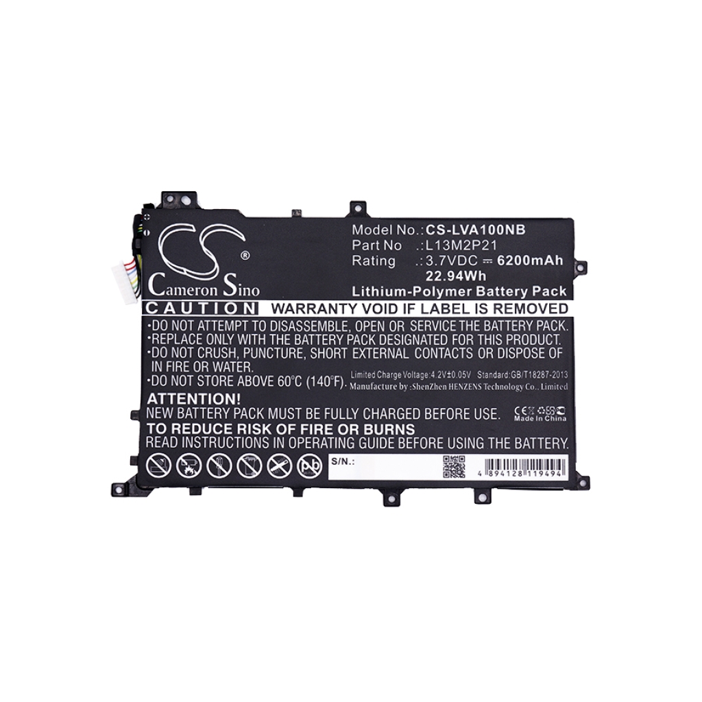 Notebook batterij Lenovo CS-LVA100NB