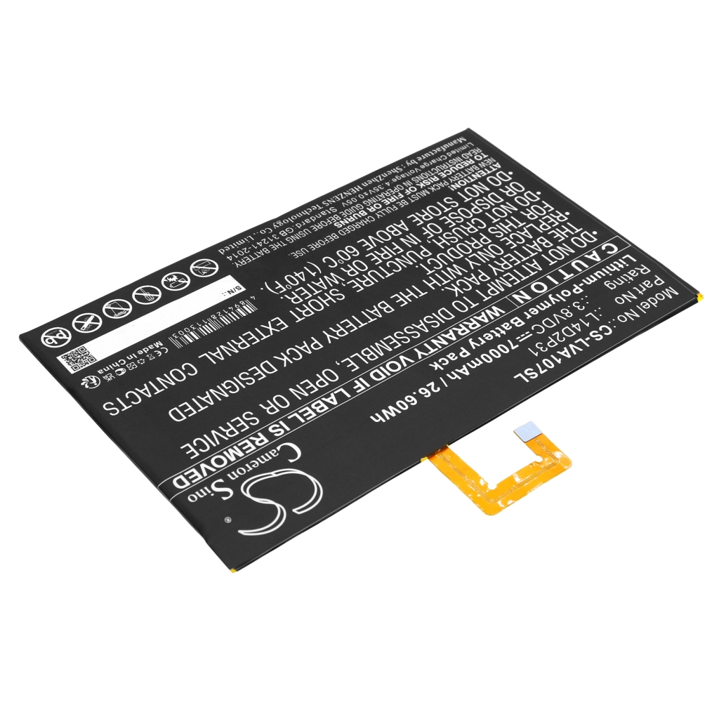 Tablet batterijen Lenovo CS-LVA107SL