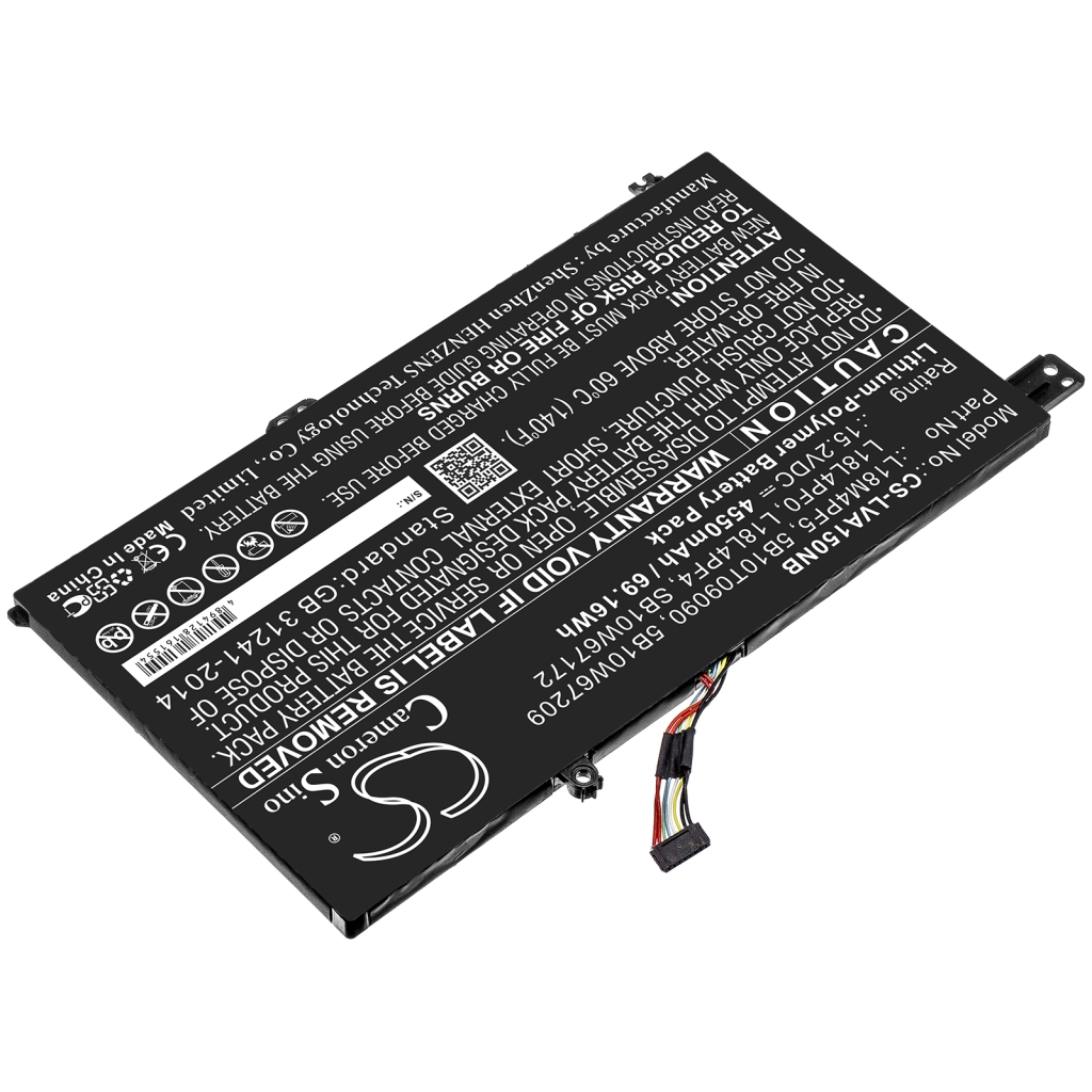 Notebook batterij Lenovo CS-LVA150NB