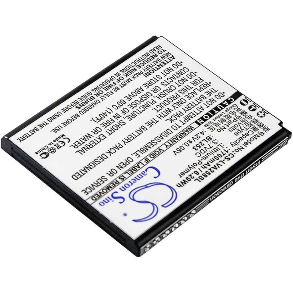 Batterij voor mobiele telefoon Motorola CS-LVA258SL