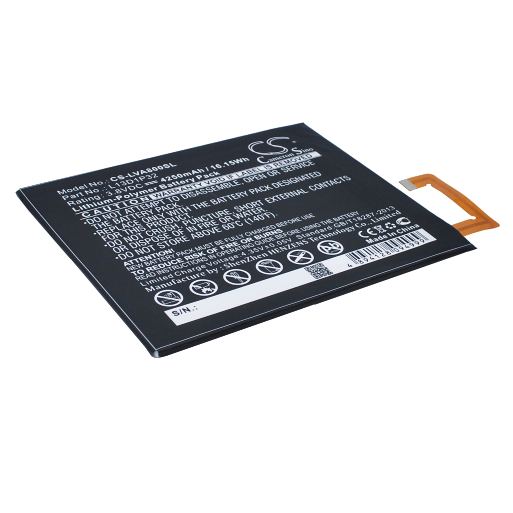 Tablet batterijen Lenovo CS-LVA800SL