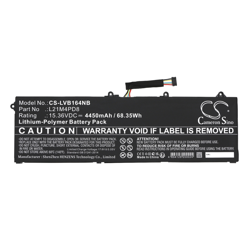 Notebook batterij Lenovo CS-LVB164NB