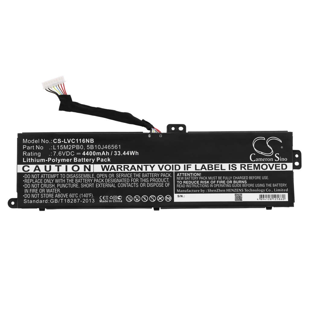 Notebook batterij Lenovo CS-LVC116NB