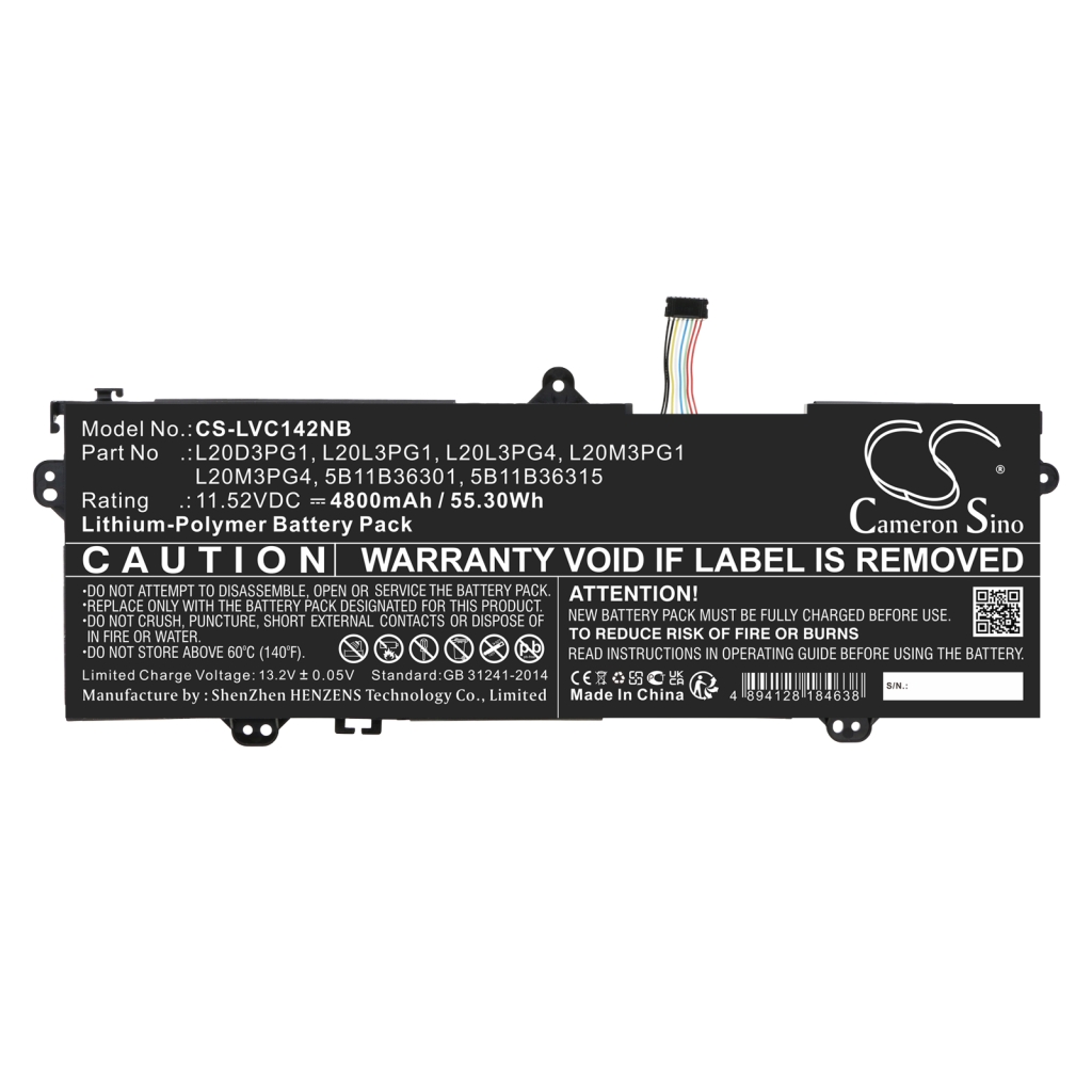 Notebook batterij Lenovo CS-LVC142NB