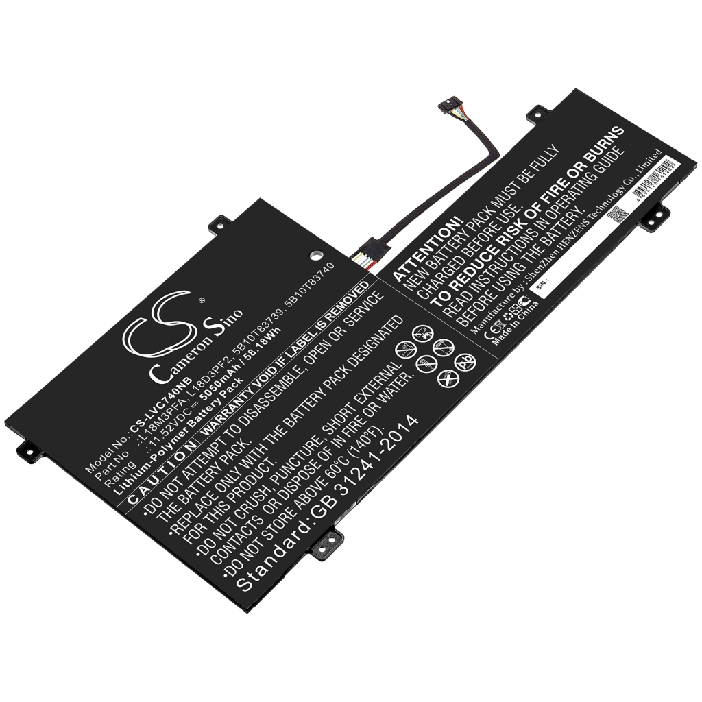 Batterijen Vervangt L18M3PFA