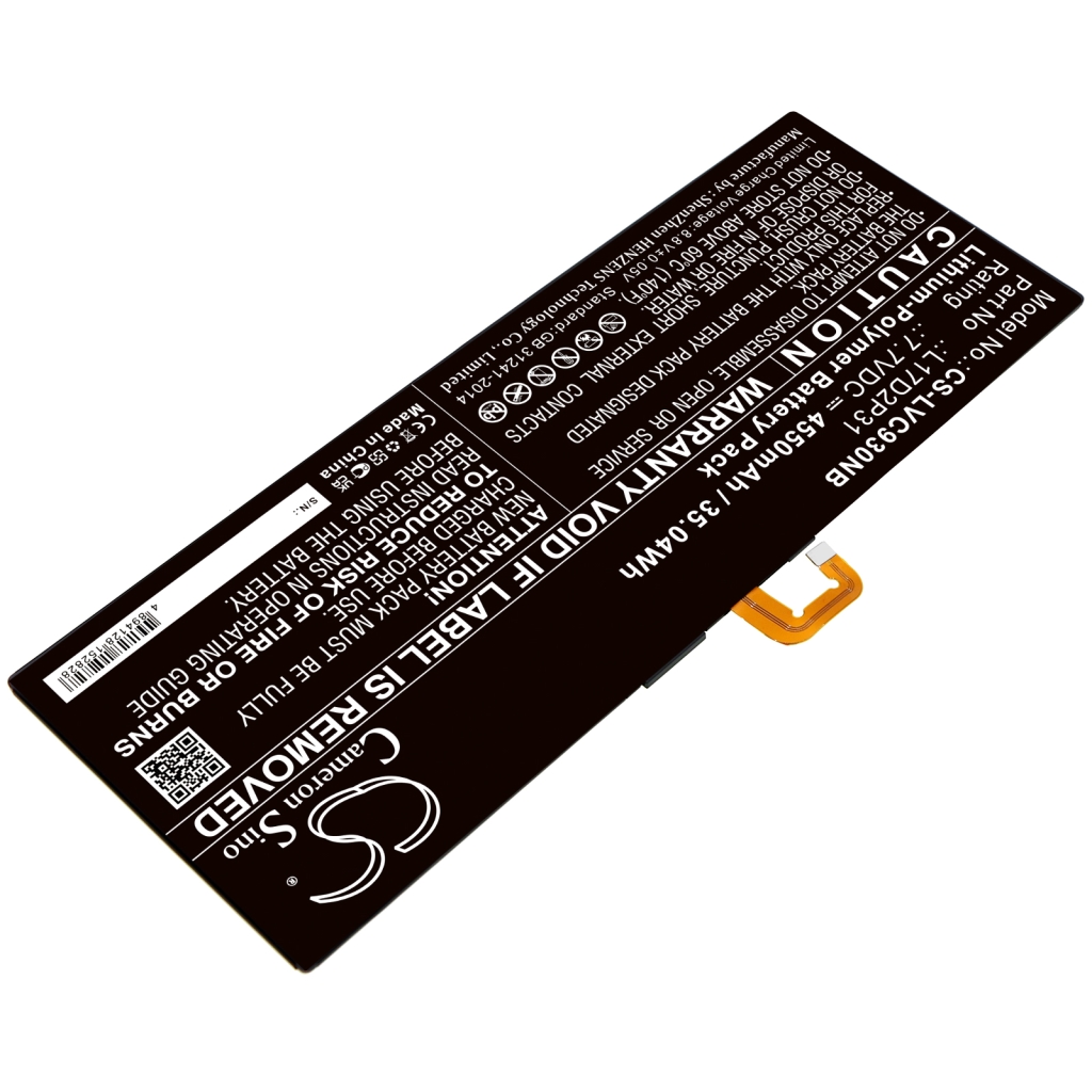 Compatibele batterijvervanging voor LENOVO L17D2P31