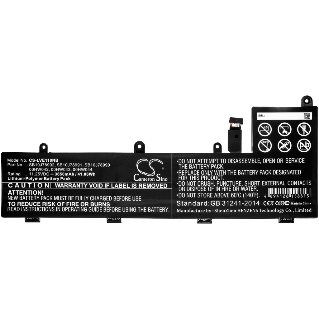 Batterijen Vervangt SB10J78990