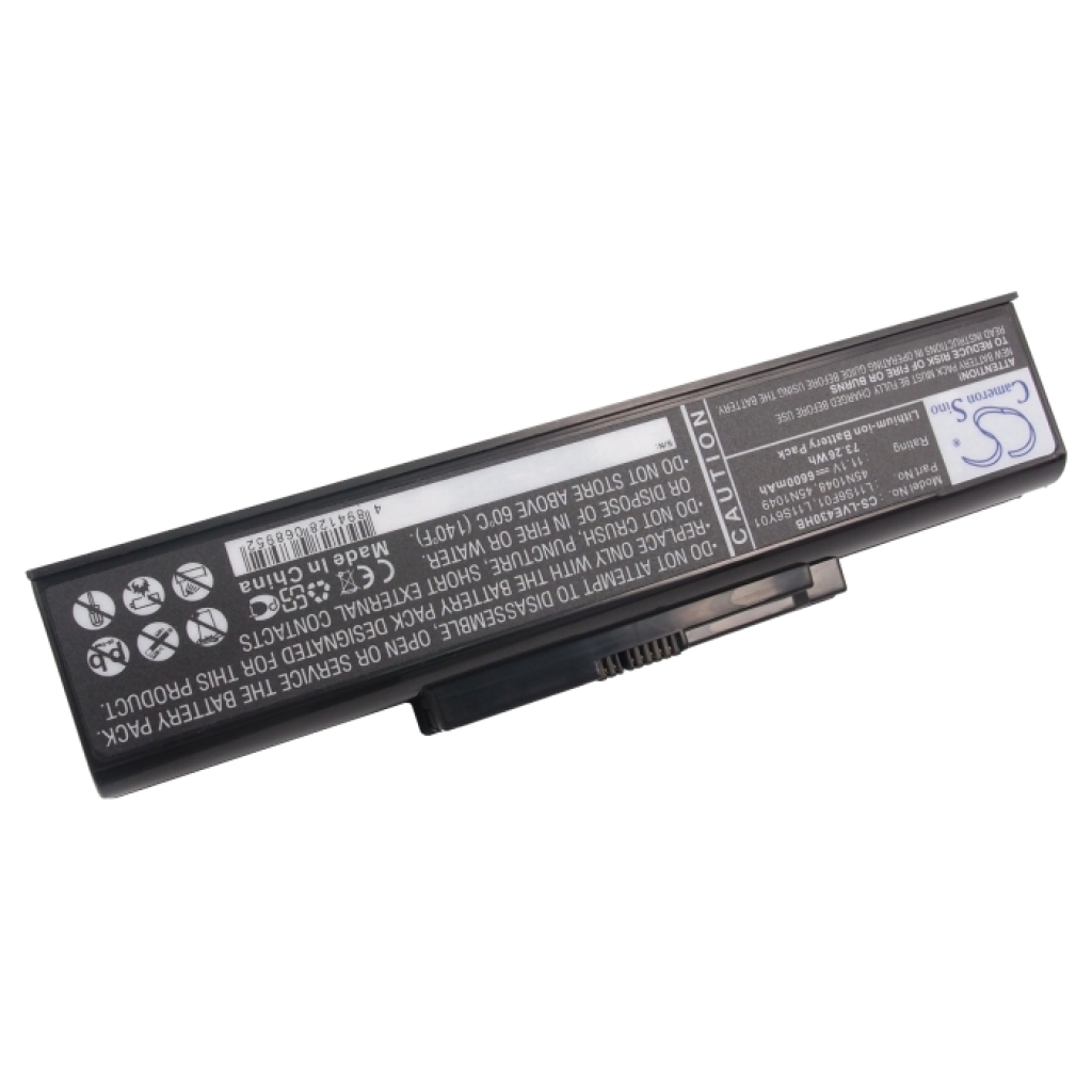 Notebook batterij Lenovo CS-LVE430HB