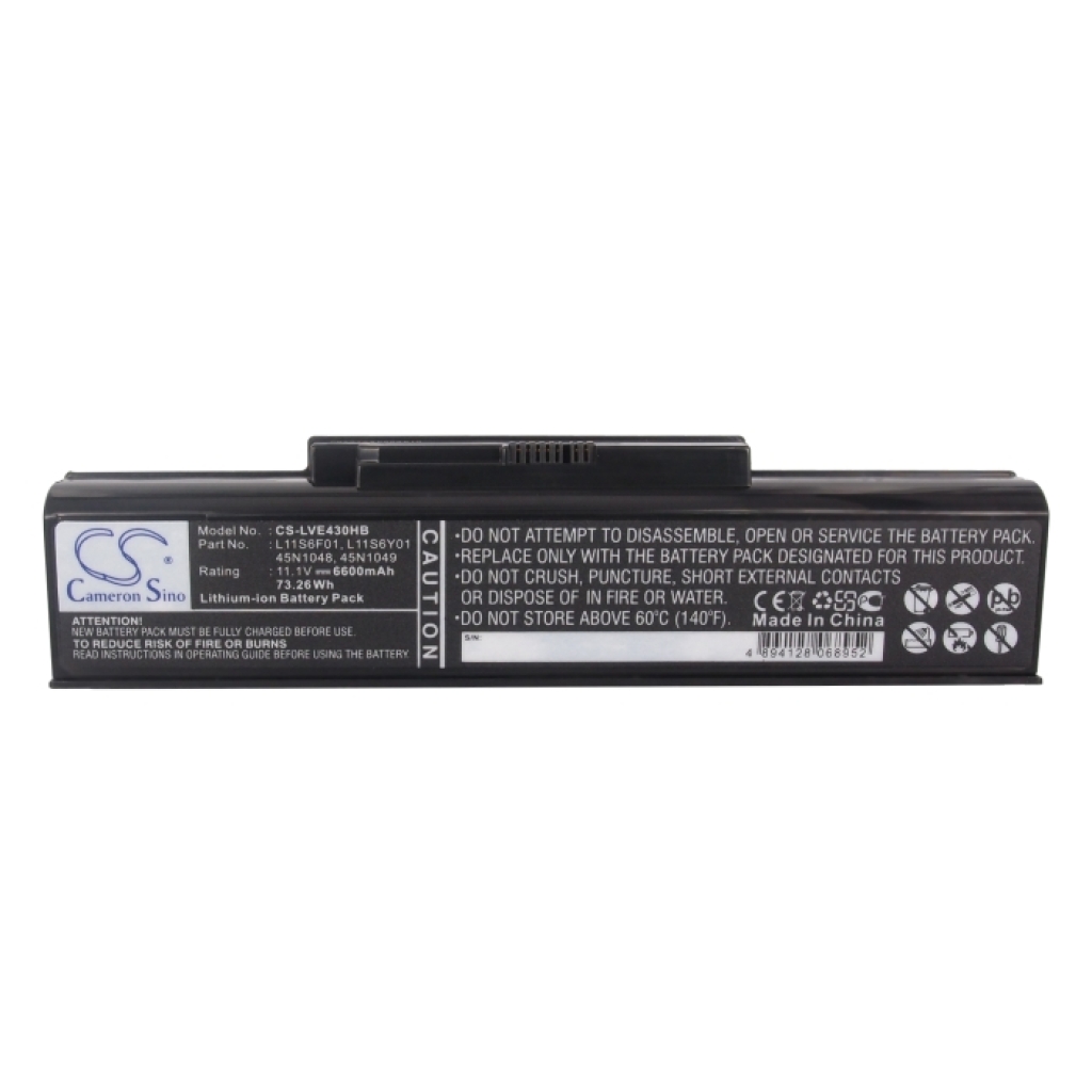 Notebook batterij Lenovo CS-LVE430HB