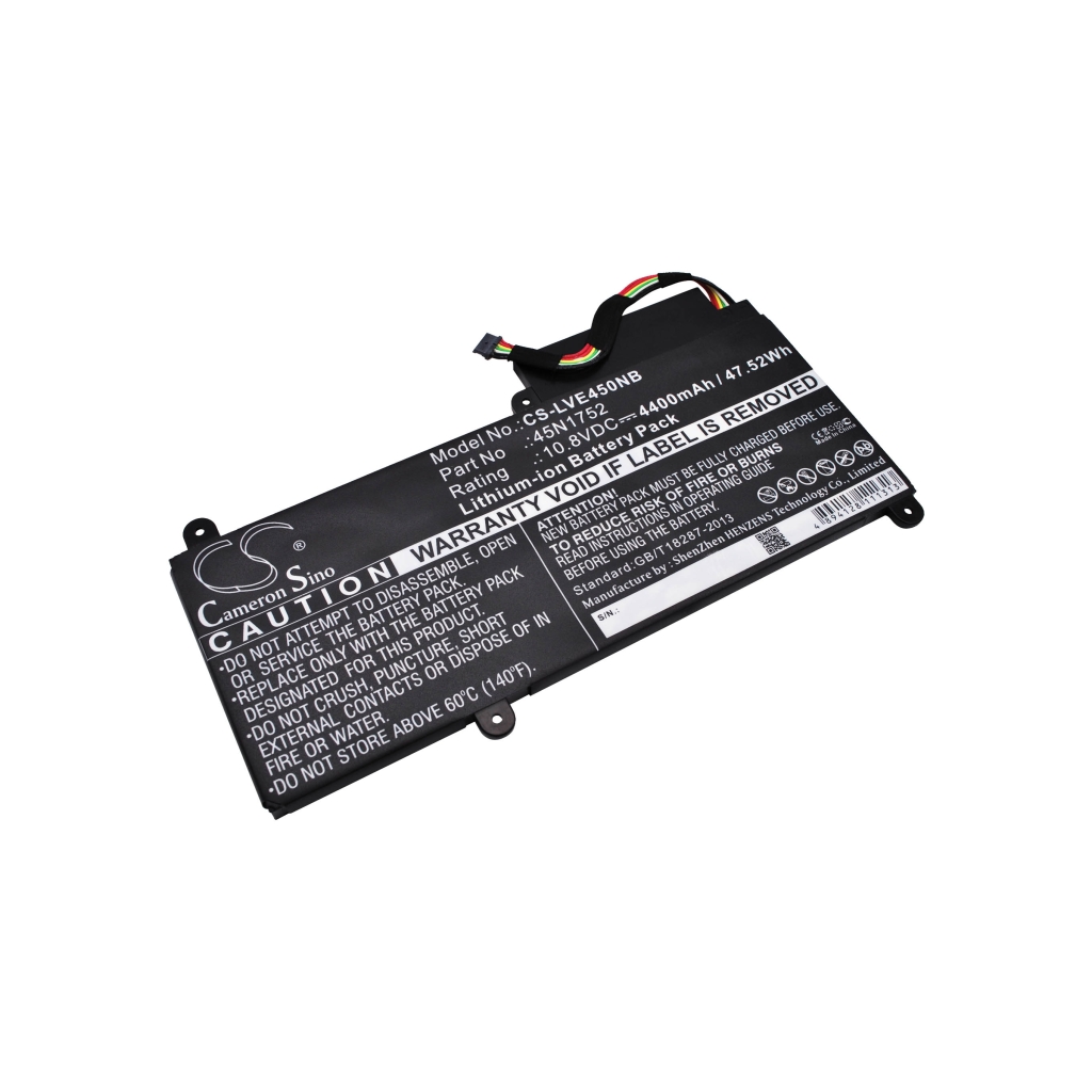 Notebook batterij Lenovo CS-LVE450NB