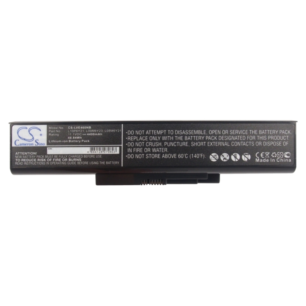 Notebook batterij Lenovo CS-LVE460NB