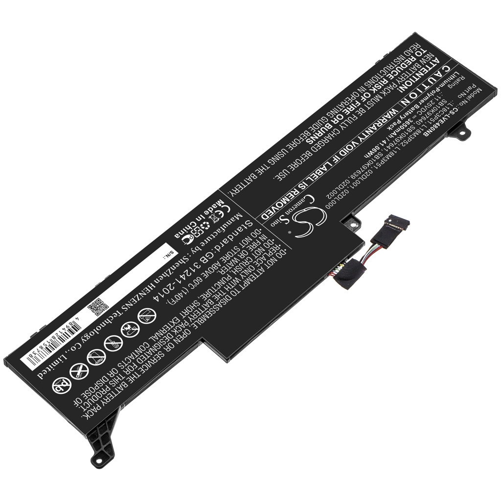 Notebook batterij Lenovo CS-LVE480NB