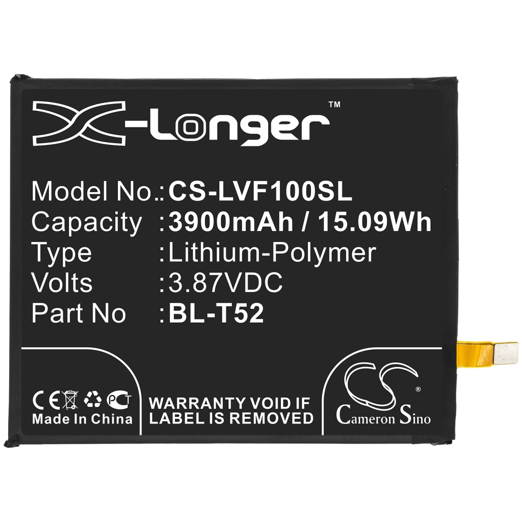 Batterij voor mobiele telefoon LG CS-LVF100SL