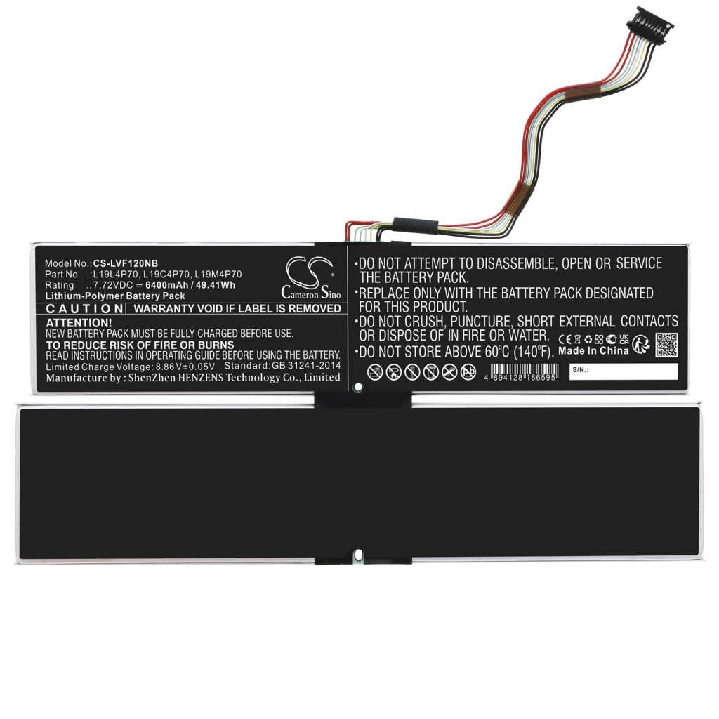 Notebook batterij Lenovo CS-LVF120NB