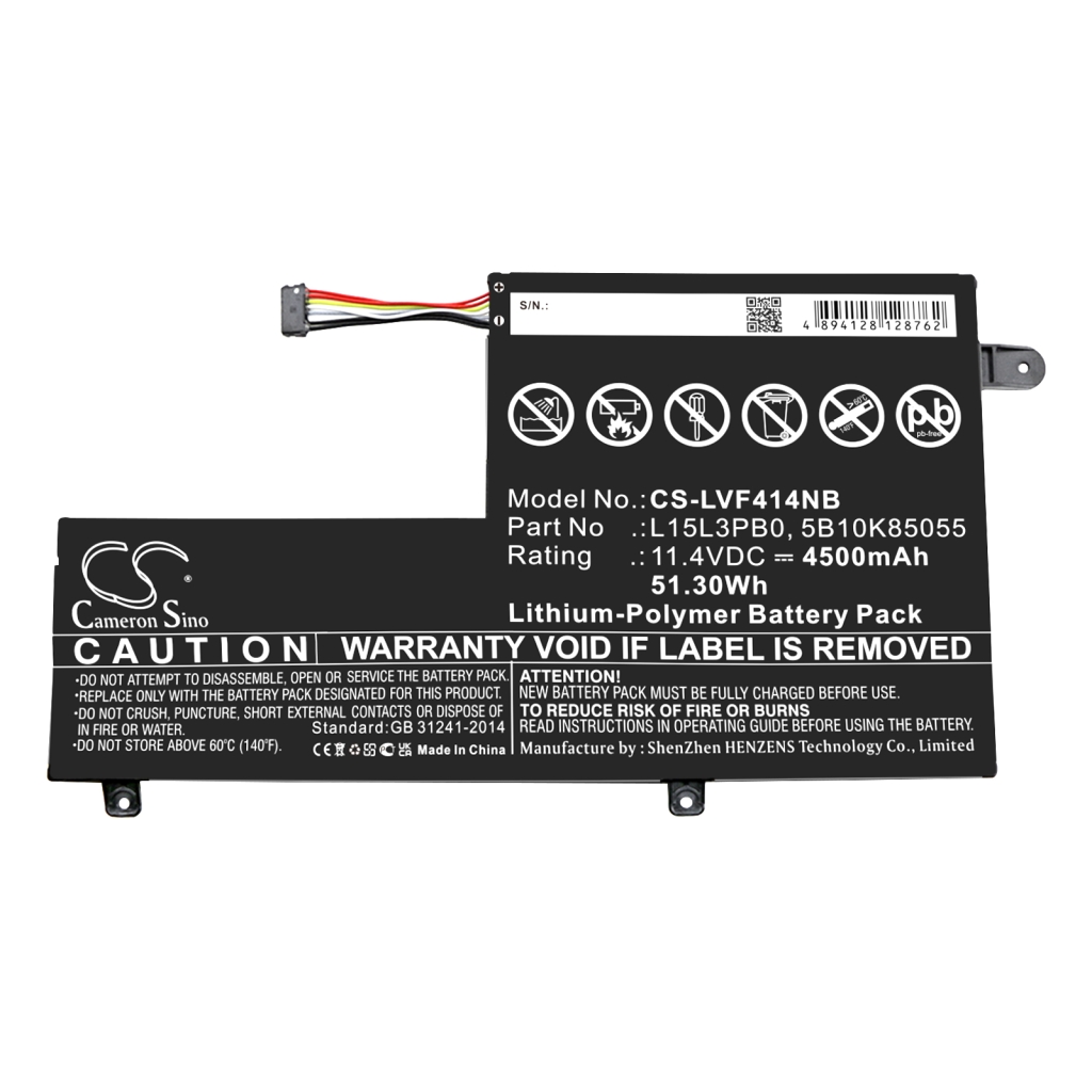 Batterijen Vervangt 5B10W89290