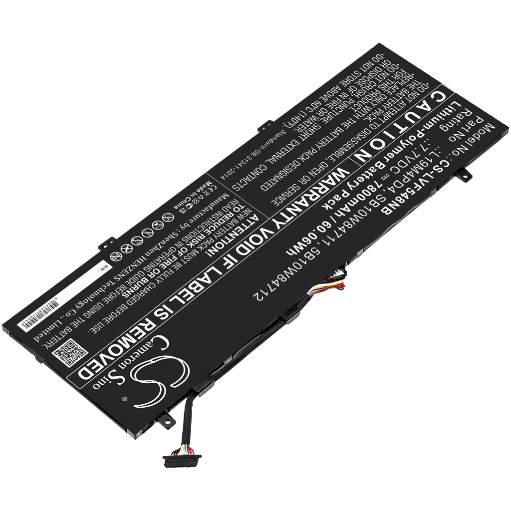 Notebook batterij Lenovo CS-LVF548NB