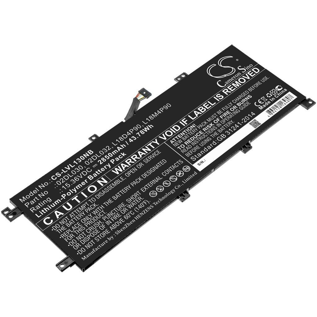 Notebook batterij Lenovo CS-LVL130NB