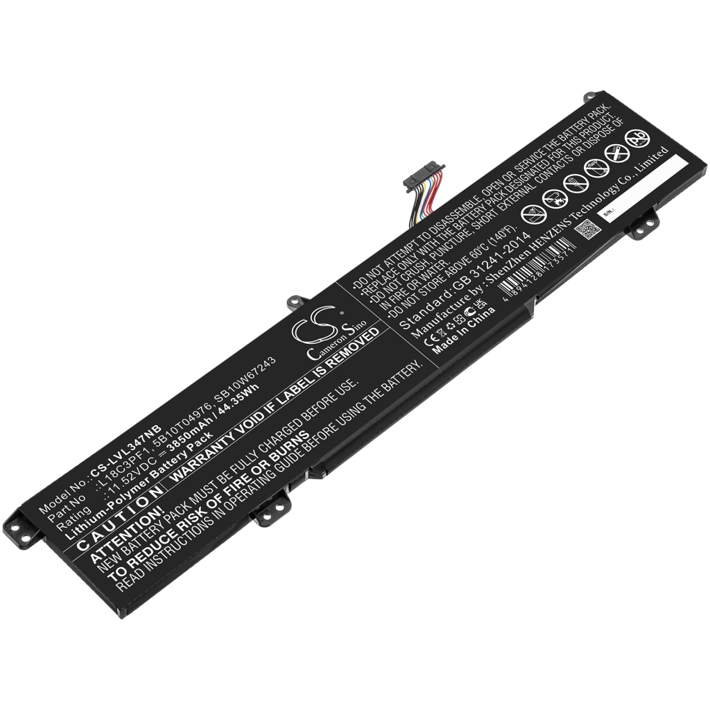 Notebook batterij Lenovo CS-LVL347NB