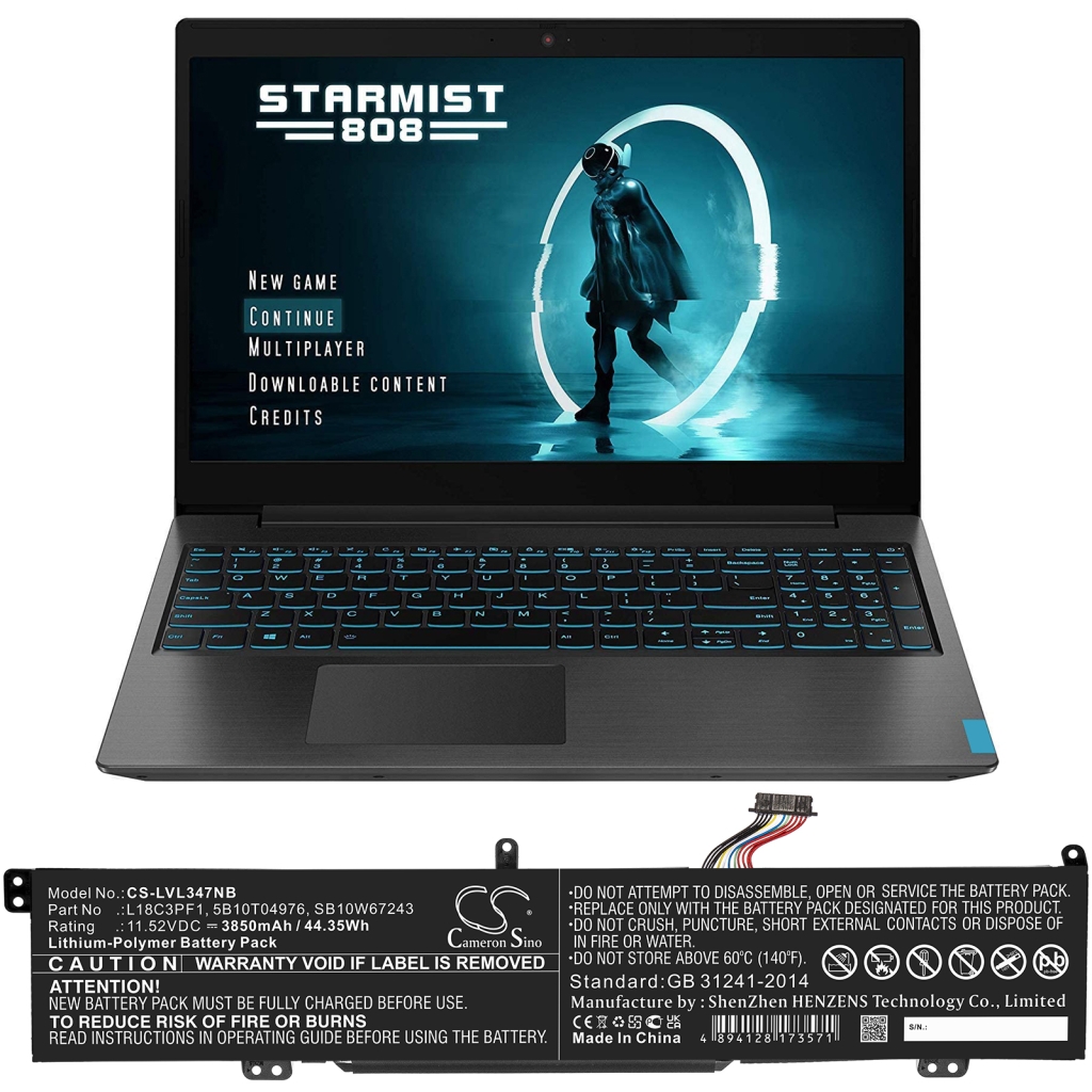 Lenovo Ideapad L340 Gaming 17