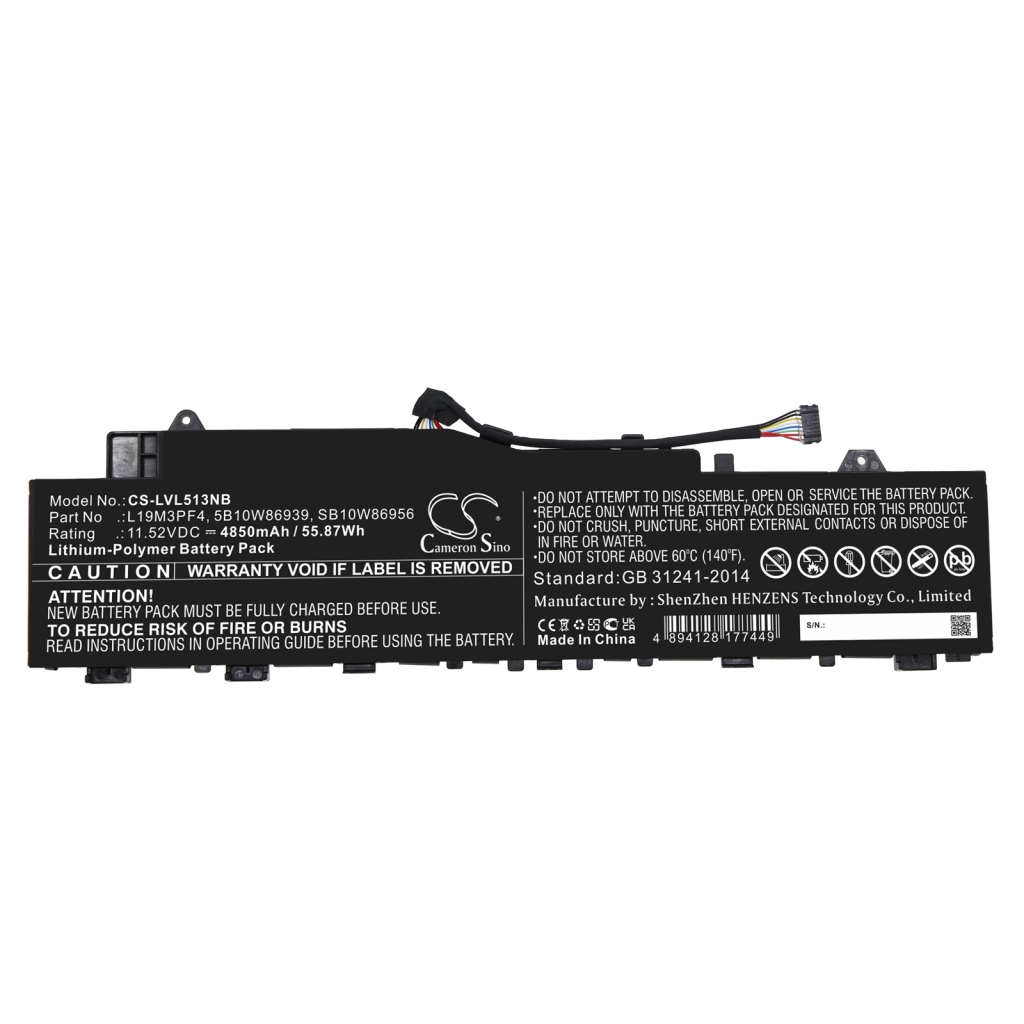 Notebook batterij Lenovo ideapad 5-14ARE05 81YM00B6AU