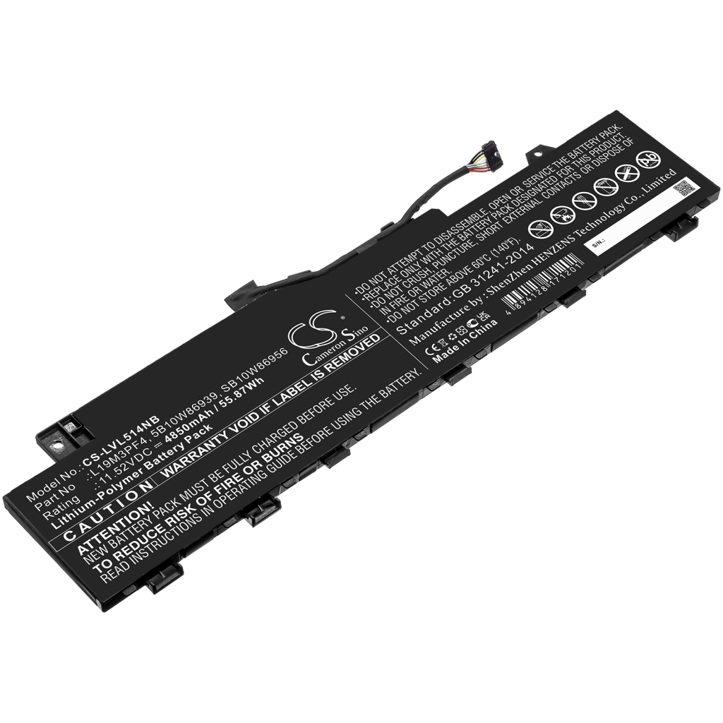 Notebook batterij Lenovo CS-LVL514NB