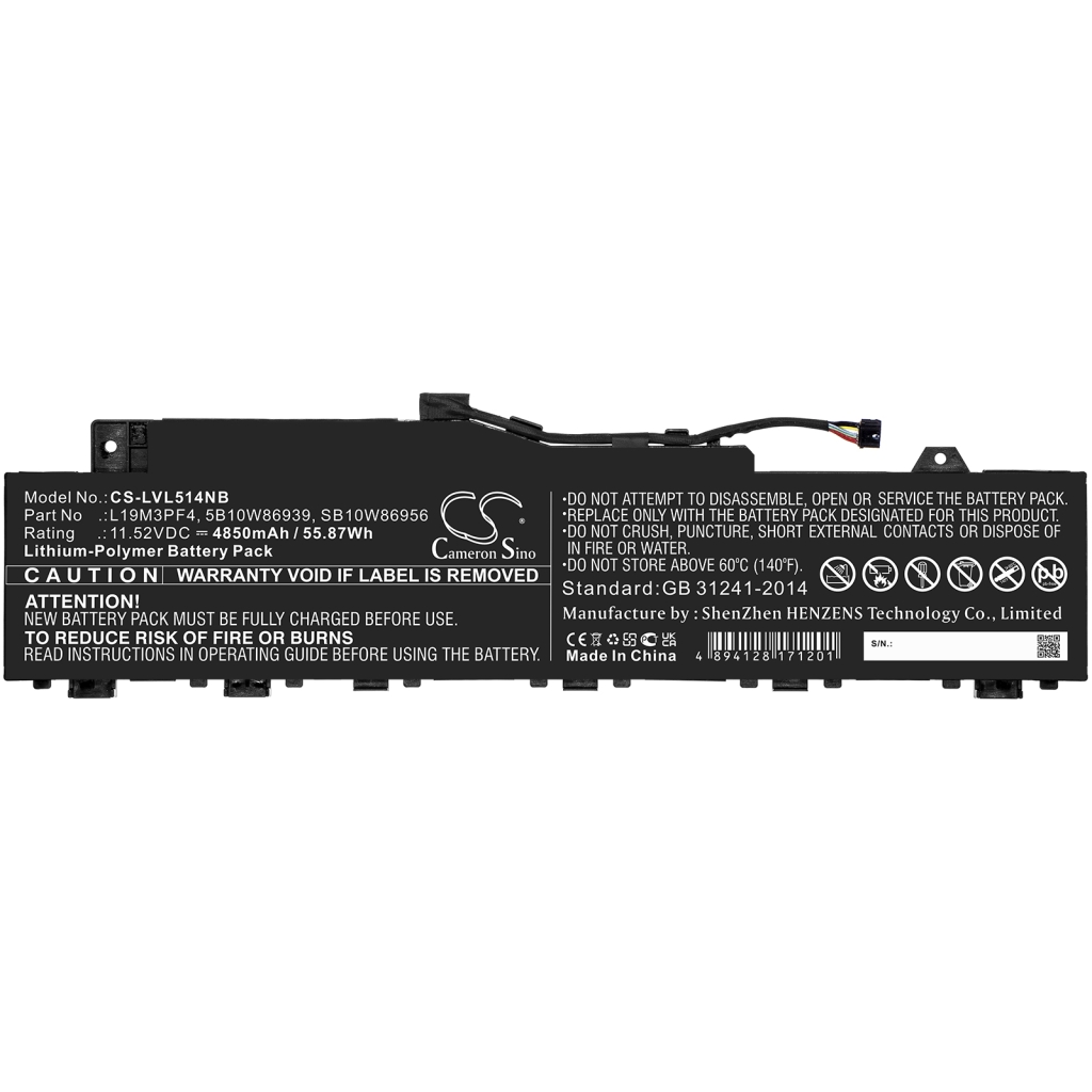 Notebook batterij Lenovo ideapad 5-14ARE05 81YMCTO1WW