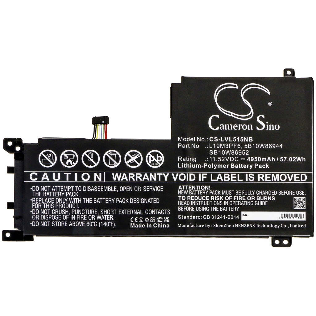 Notebook batterij Lenovo IdeaPad 5-15IIL05