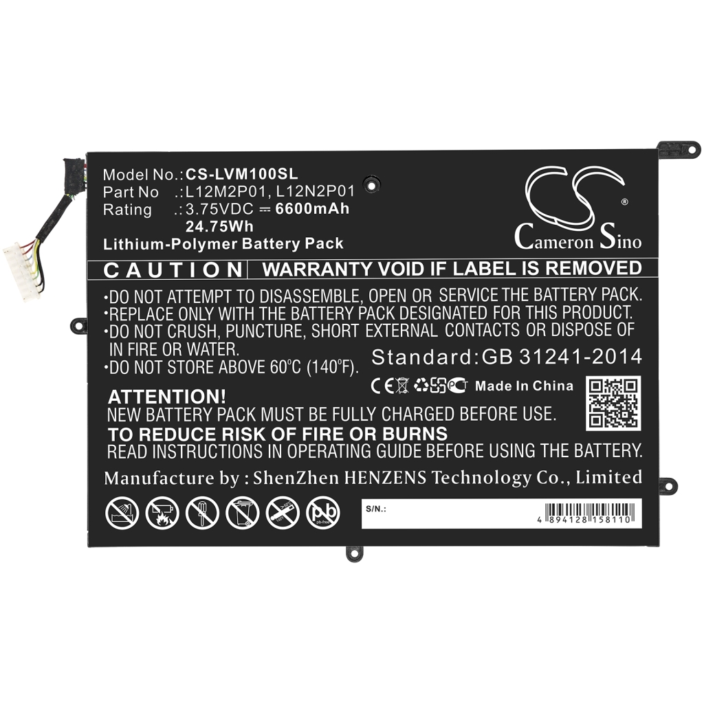 CMOS / Back-up batterij Lenovo CS-LVM100SL