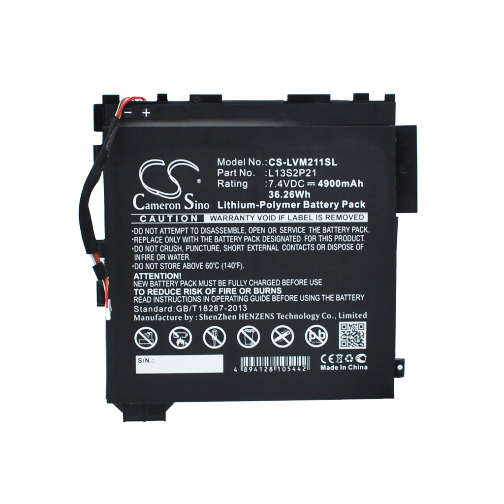 Tablet batterijen Lenovo CS-LVM211SL