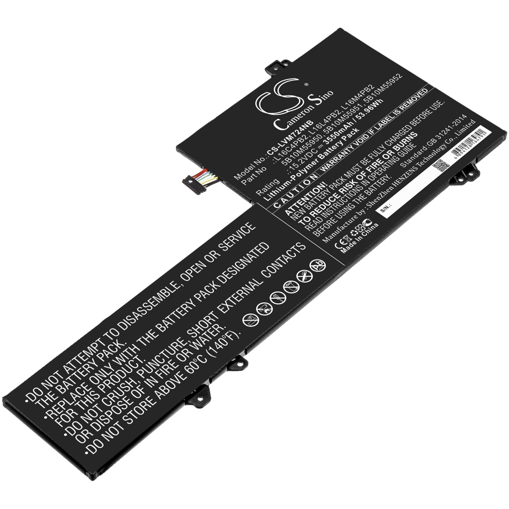 Notebook batterij Lenovo CS-LVM724NB