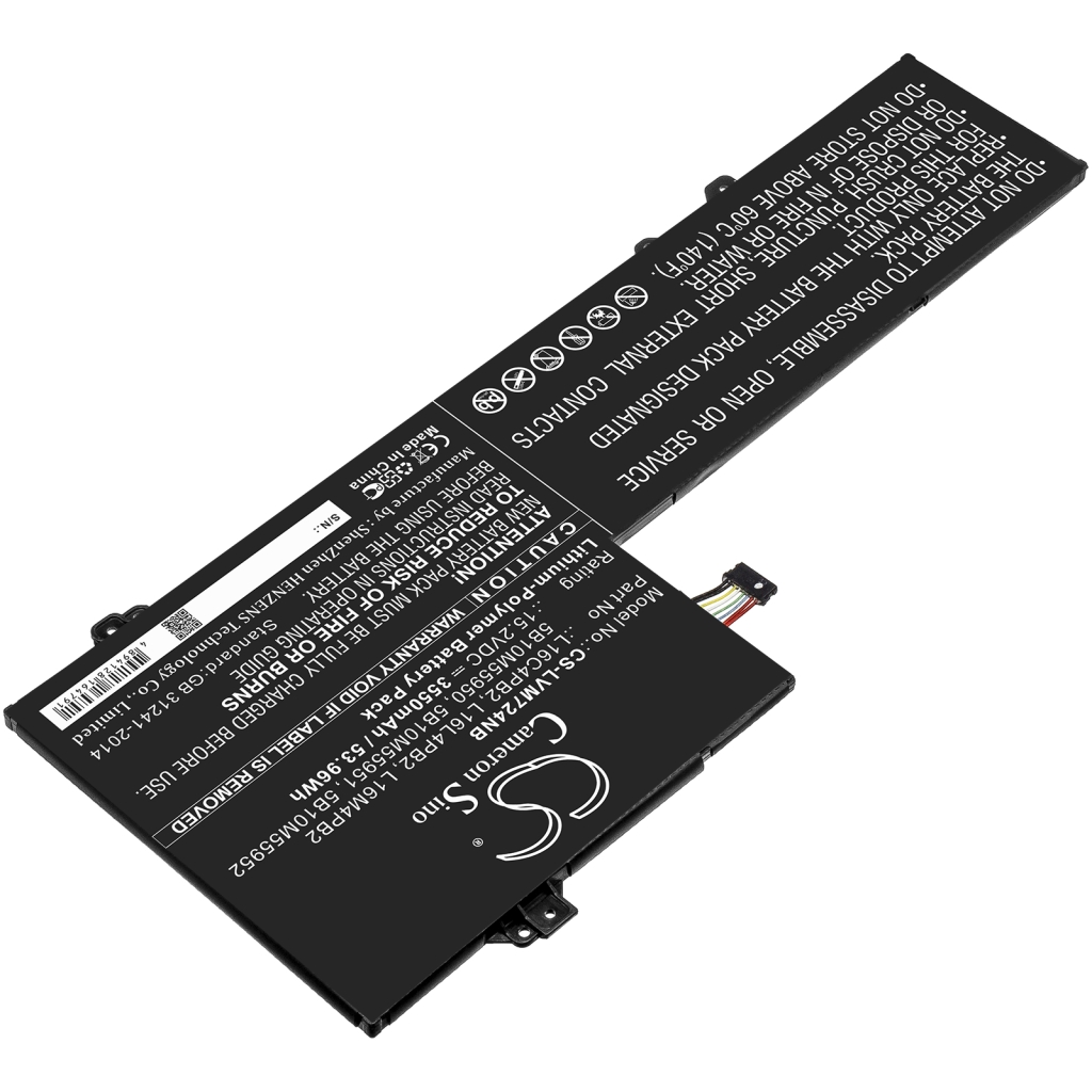 Notebook batterij Lenovo CS-LVM724NB