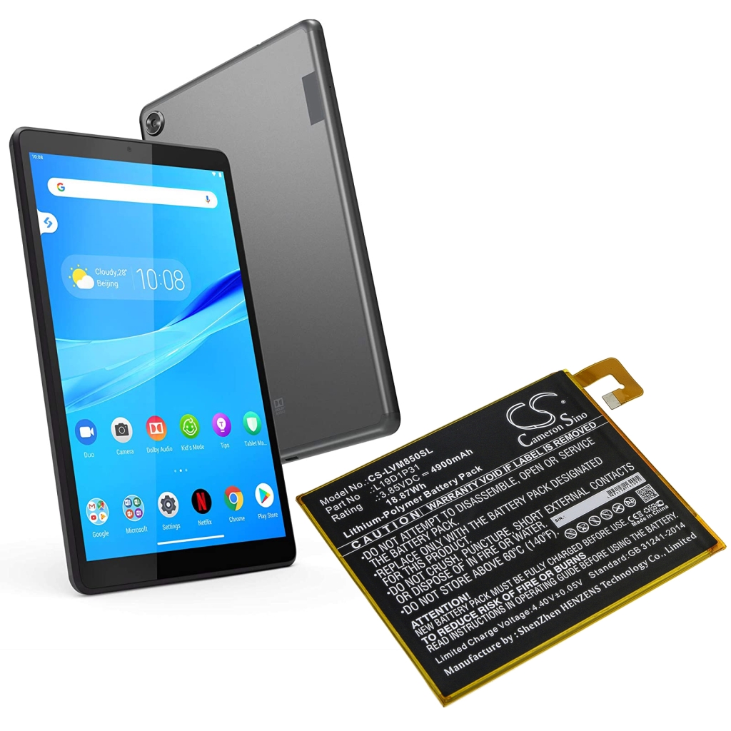 Tablet batterijen Lenovo CS-LVM850SL